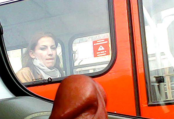 Public bus masturbation